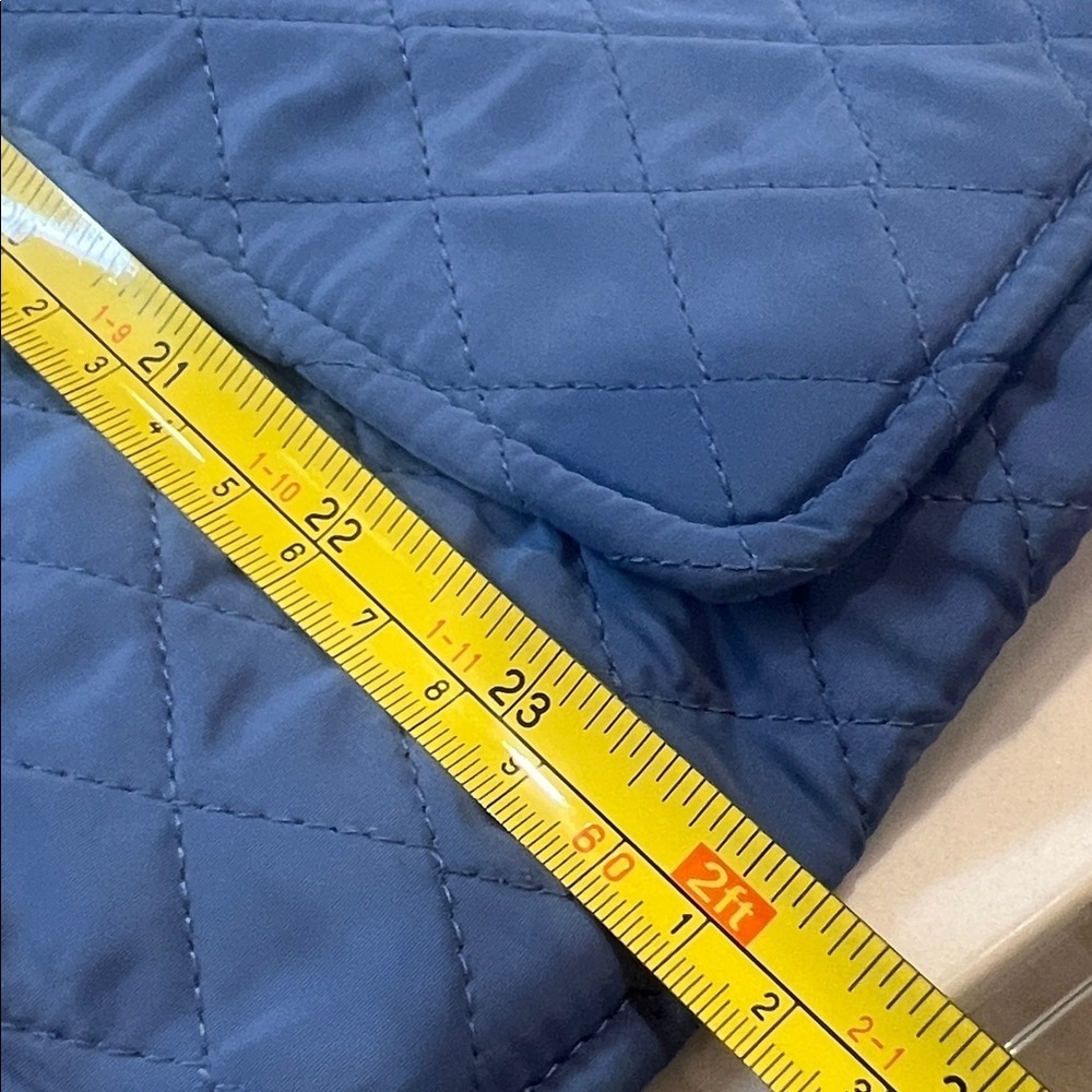 Talbots Blue Quilted Vest Petite Medium
With Pockets - Picture 7 of 8